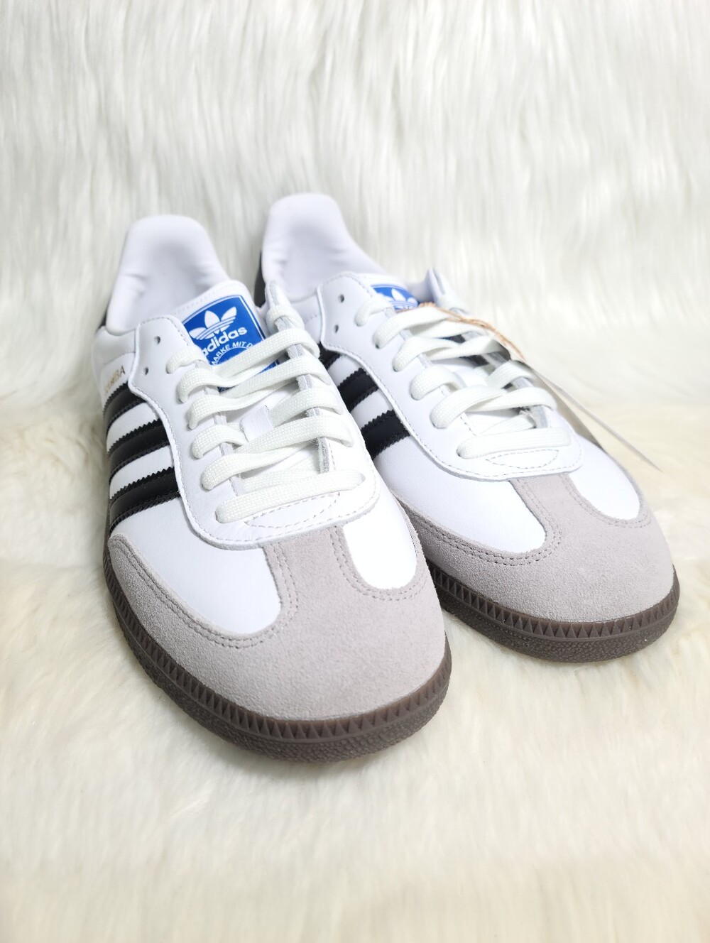 Adidas Samba OG Cloud White Core Black Women 9 / Men 8 NEW